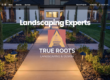 The website for St. George Landscaping company True Roots Landscaping & Design.